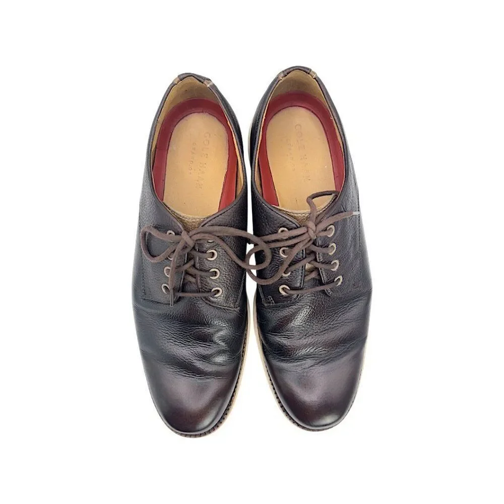 Cole Haan ØriginalGrand Oxford Men’s 9.5 Brown Leather Shoes Grand.OS